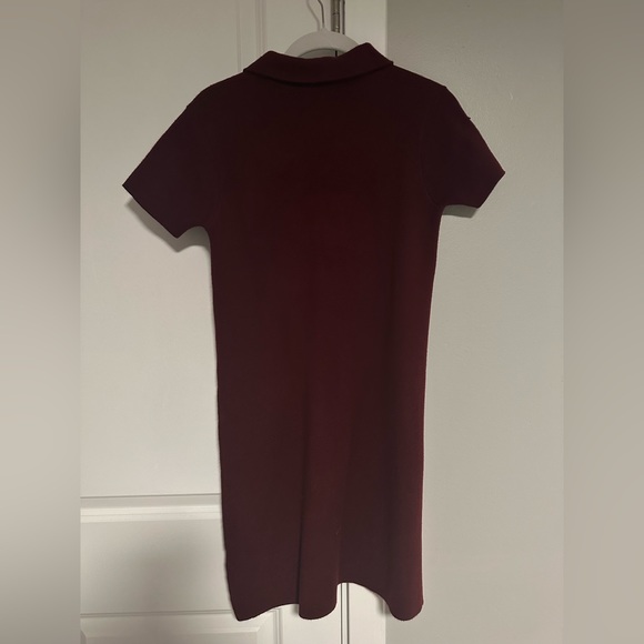 Zara Knit Mini Dress with Novelty Pearl Buttons Size Small - Picture 3 of 3